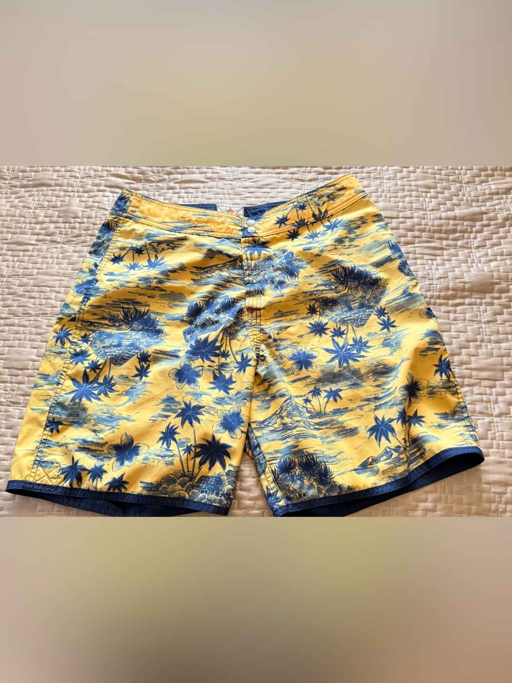 Duke Kahanamoku Vintage Reversible Shorts Men's Size 32